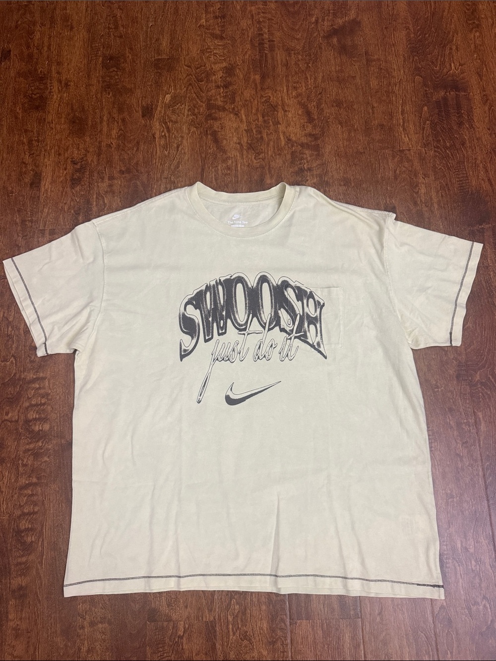 Nike Graphic Swoosh 'Just Do It' Tee Size XXL